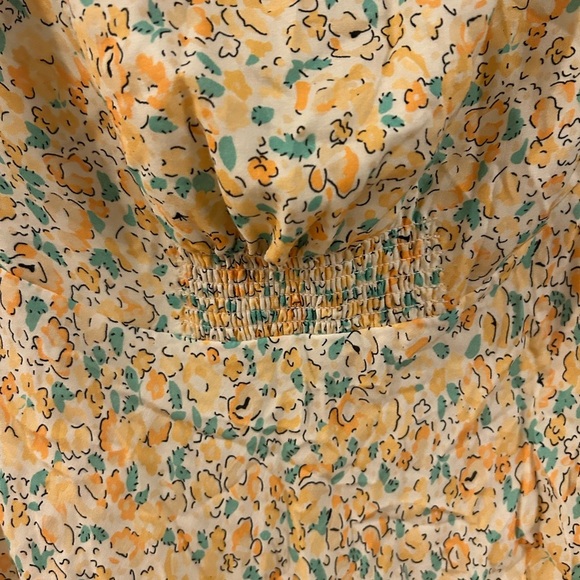 Rixo Marcele Floral leopard contrast dress size XS - Picture 8 of 9